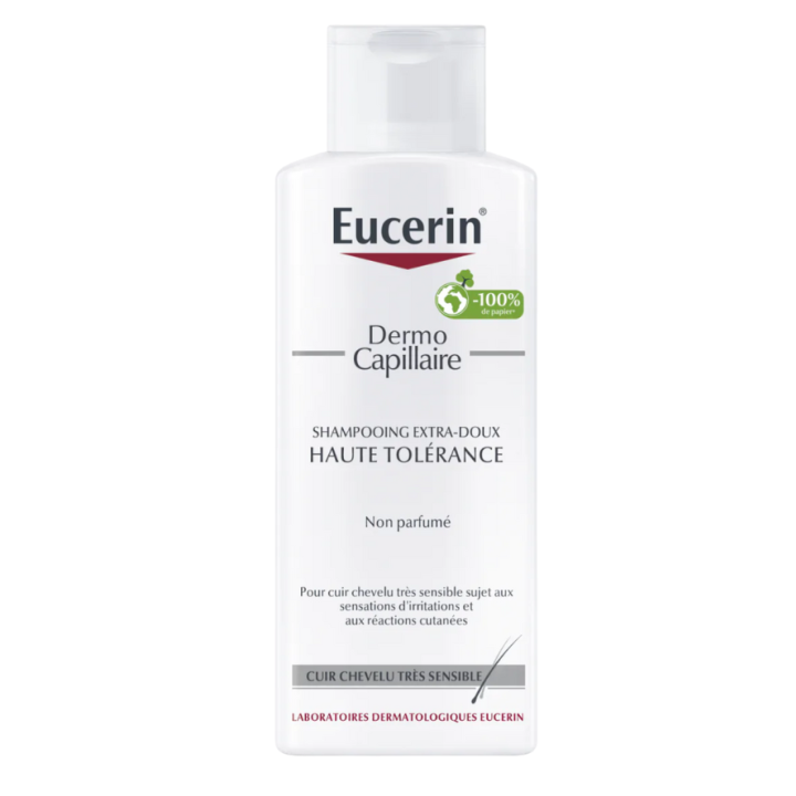 Shampooing Dermo Capillaire Haute Tol&eacute;rance Eucerin - Flacon de 250 ml