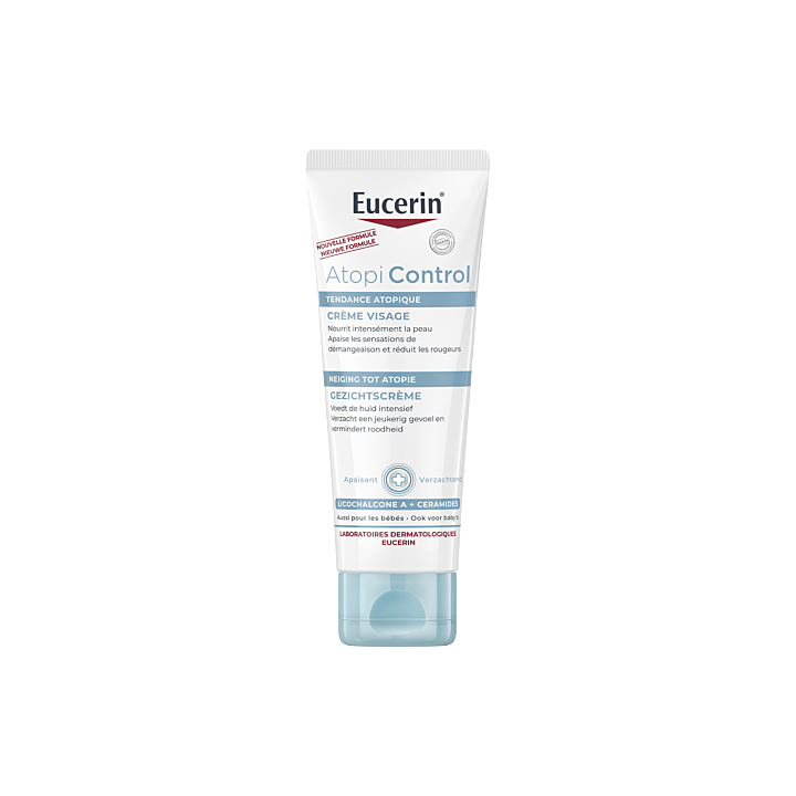 Atopicontrol cr&egrave;me visage Eucerin - tube de 50ml