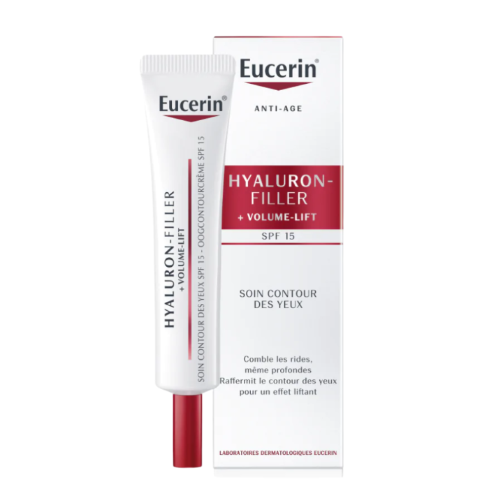Hyaluron Filler Soin contour des yeux SPF 15 Eucerin - tube de 15 ml