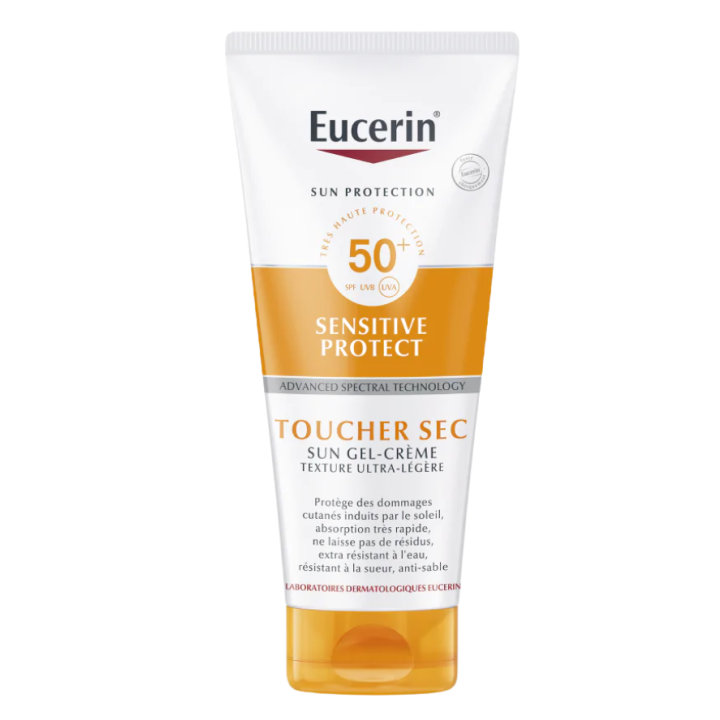 Sensitive protect sun gel cr&egrave;me SPF50+ Eucerin - tube de 200 ml
