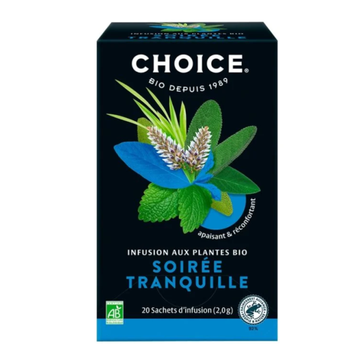 Infusion aux plantes bio soir&eacute;e tranquille Yogi Tea - boite de 17 sachets 