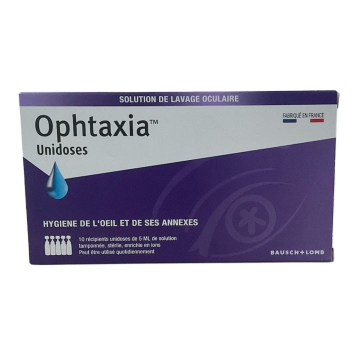 Ophtaxia solution oculaire - bo&icirc;te de 10 unidoses