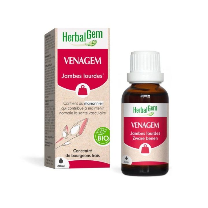 Venagem jambes lourdes bio Herbalgem - flacon de 30ml
