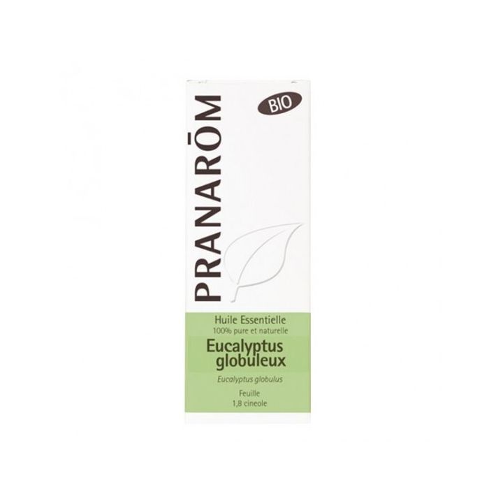 Huile essentielle eucalyptus globuleux bio Pranar&ocirc;m - flacon de 10ml