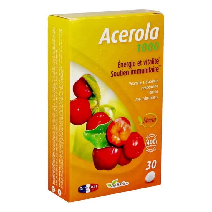 Ac&eacute;rola 1000 Orthonat - boite de 30 comprim&eacute;s