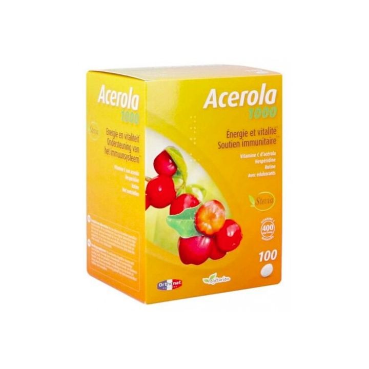 Ac&eacute;rola 1000 Orthonat - boite de 100 comprim&eacute;s