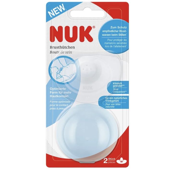 Bouts de sein taille M NUK - 2 pi&egrave;ces