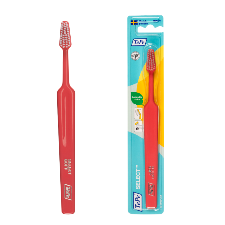 Brosse &agrave; dents souple TePe - une brosse &agrave; dents