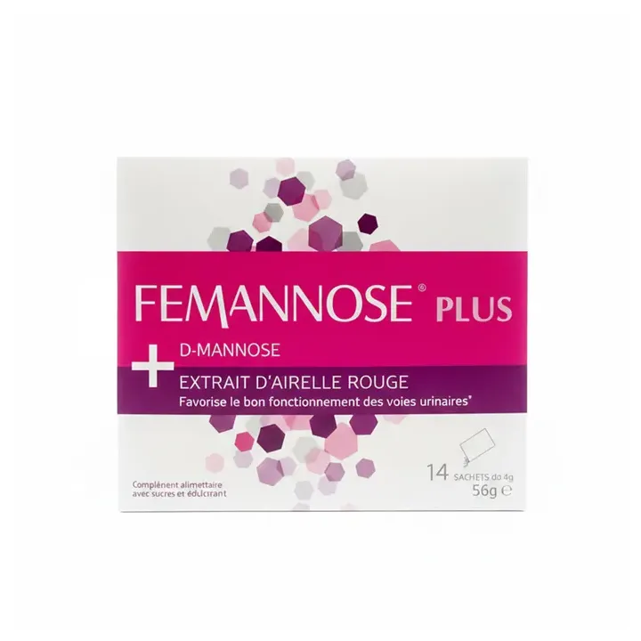 Femannose Plus confort urinaire Melisana Pharma - boite de 14 sachets de 4g