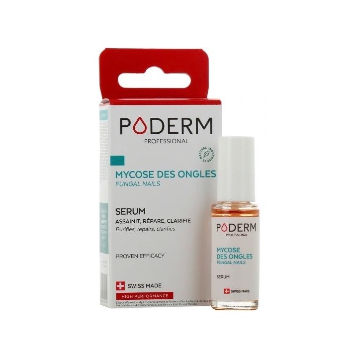 S&eacute;rum mycose des ongles Poderm - flacon de 8ml