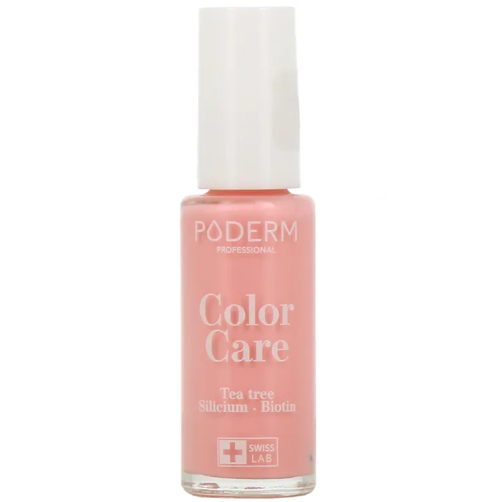 Color Care Vernis &agrave; ongles Rose 143 Poderm - flacon de 8ml