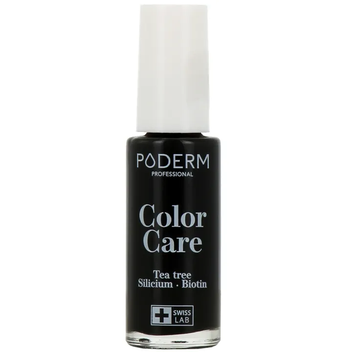 Color Care Vernis &agrave; ongles Black 502 Poderm - flacon de 8ml