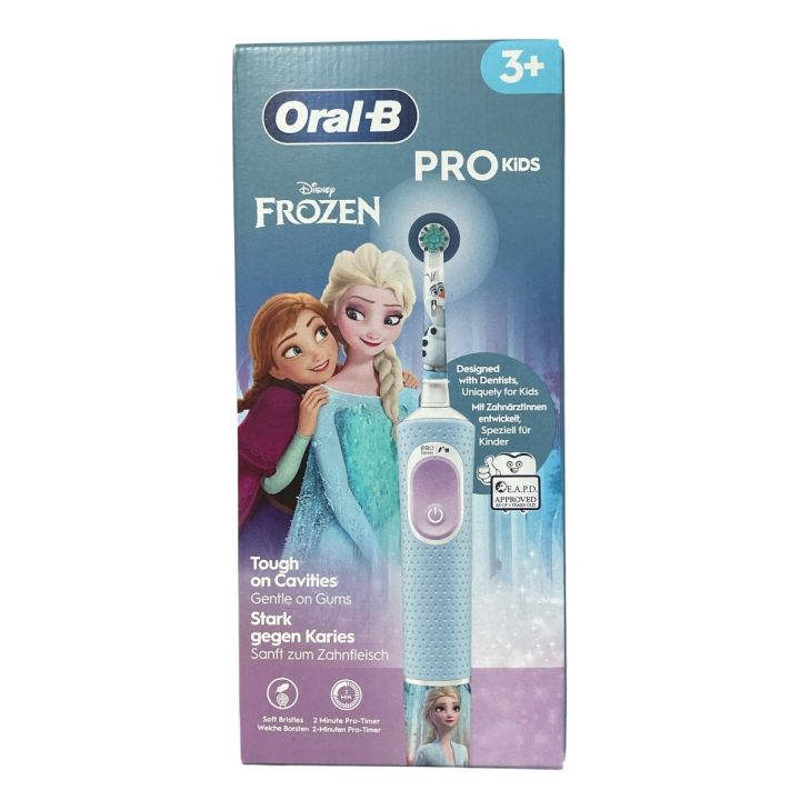 Brosse &agrave; dents &eacute;lectrique rechargeable Reine des neiges Oral-B Kids - 1 brosse &agrave; dents &eacute;lectrique