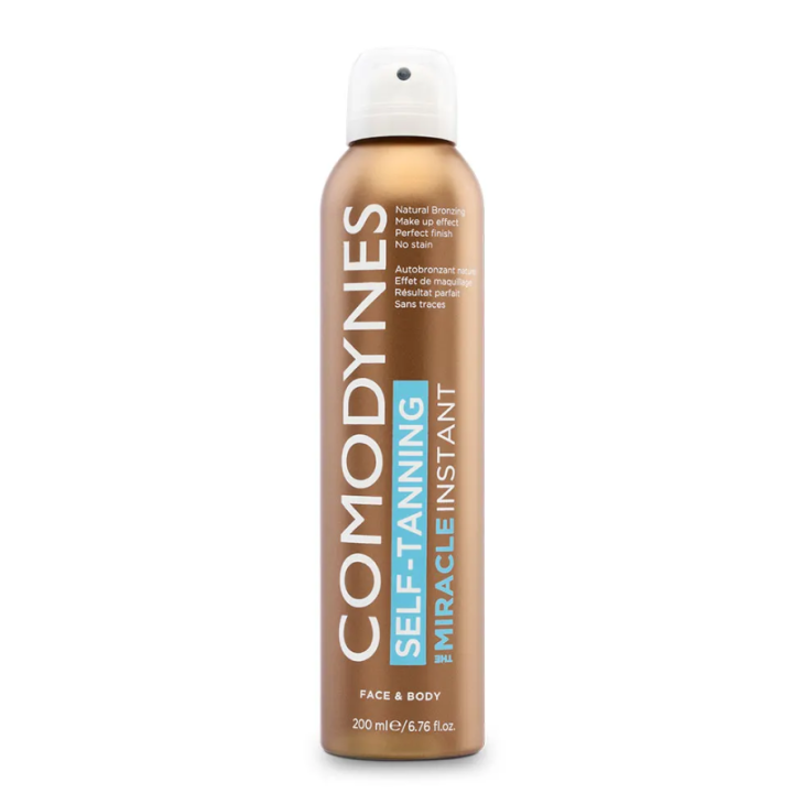 Miracle instant spray teint&eacute; autobronzant Comodynes - spray de 200ml