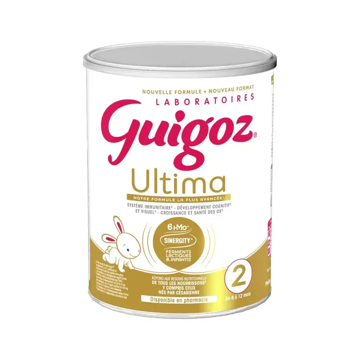 Lait en poudre Ultima 2&egrave;me &acirc;ge Guigoz - pot de 780g