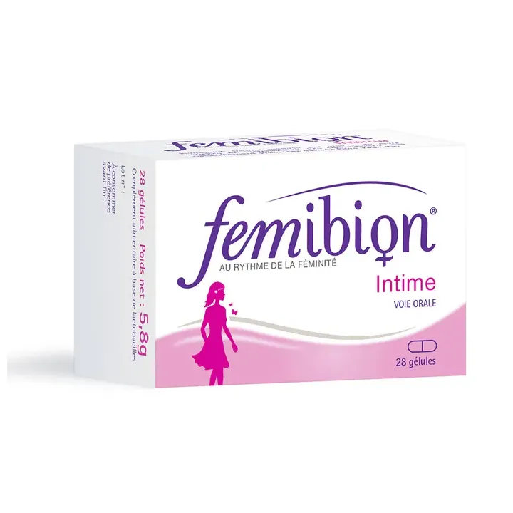 Femibion intime Procter & Gamble - bo&icirc;te de 28 g&eacute;lules