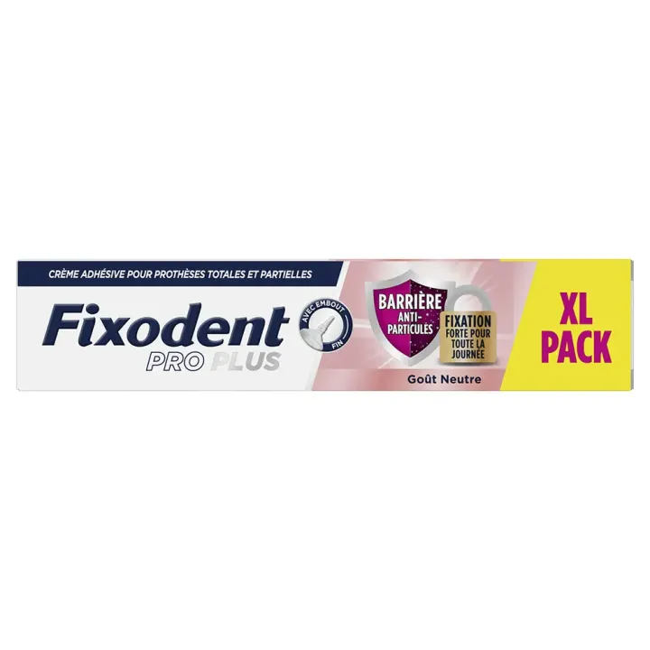 Cr&egrave;me adh&eacute;sive anti-particules Fixodent Pro Plus - tube de 57g