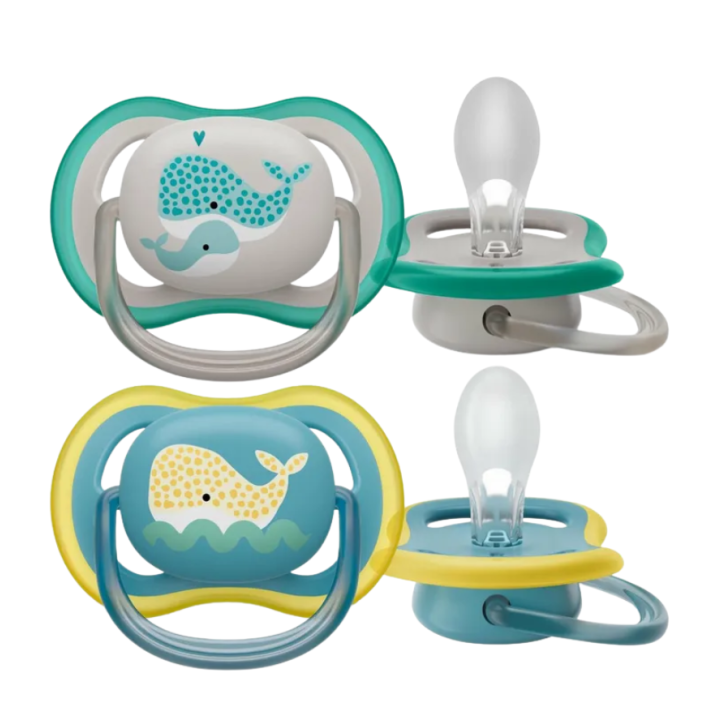 Ultra air sucette 18 mois et plus Philips Avent - lot de 2 sucettes 