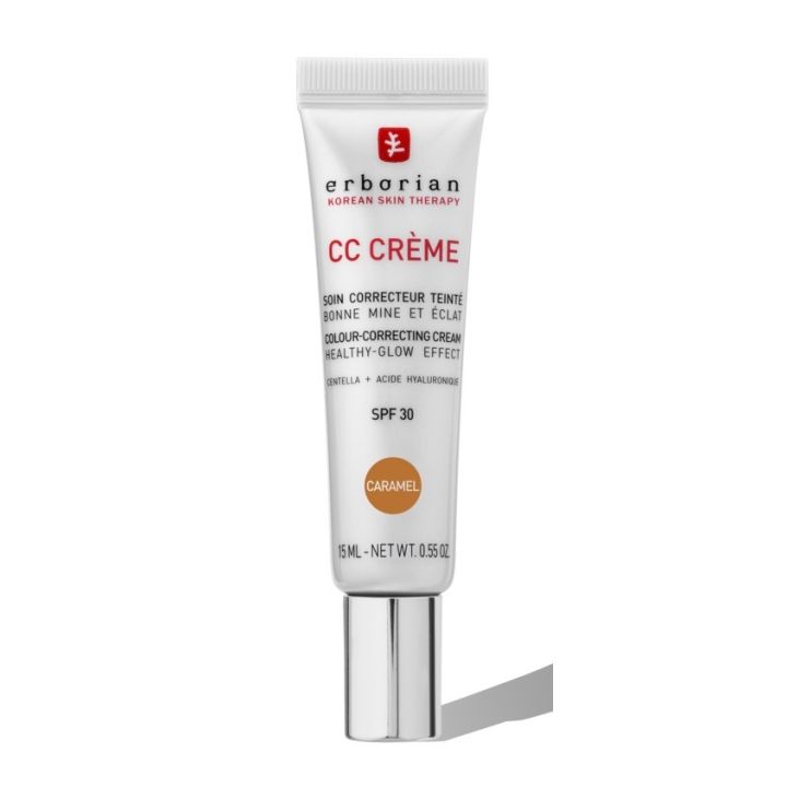 CC cr&egrave;me &agrave; la Centella Asiatica teinte caramel SFP30 Erborian - tube de 15ml