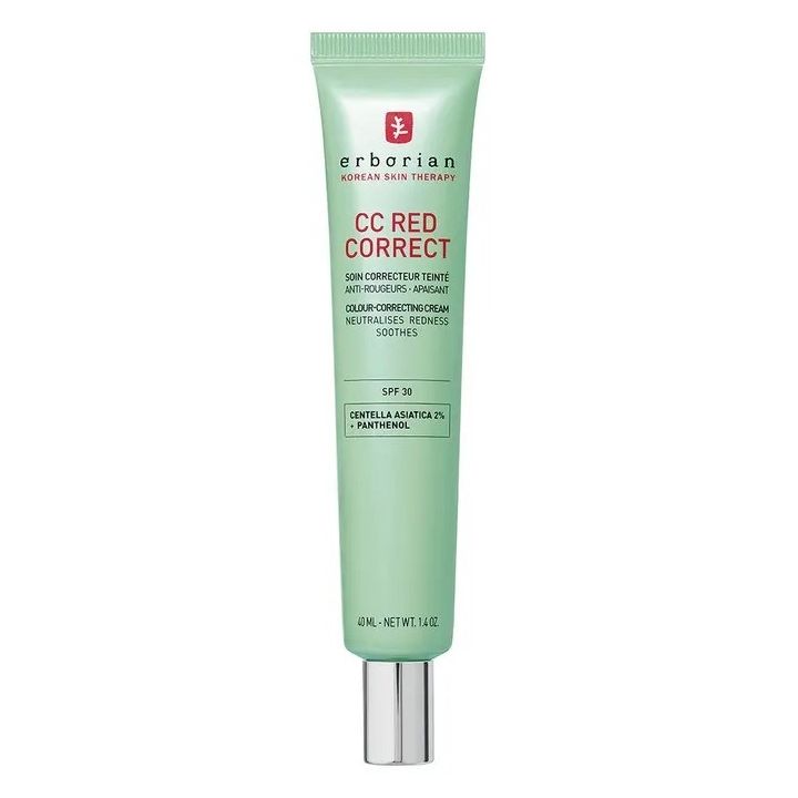 CC Red Correct &agrave; la Centella Asiatica SPF30 Erborian - tube 40ml