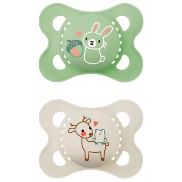 Sucette original silicone 2-6 mois Mam - bo&icirc;te de 2 sucettes