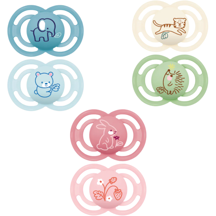 Sucettes Perfect animaux 18 mois et + MAM - 2 sucettes