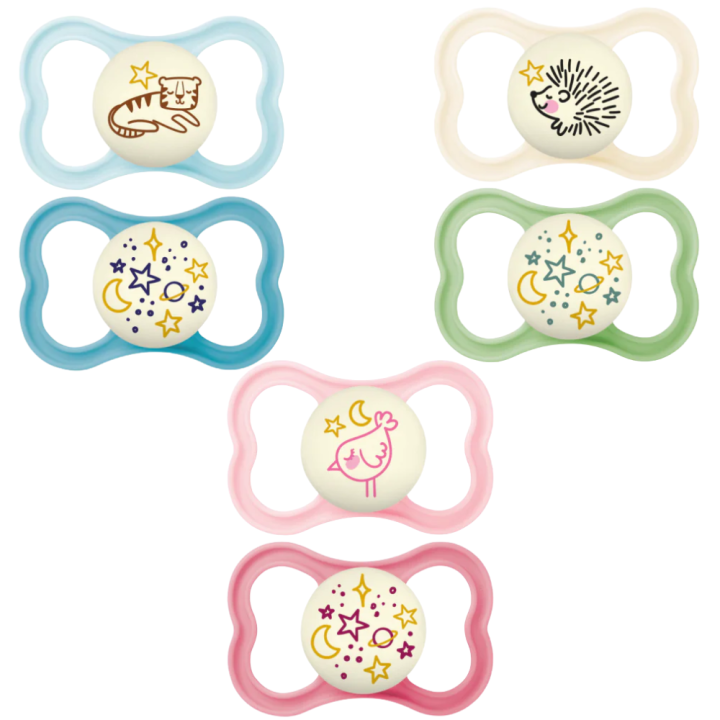 Sucette Supreme nuit 6+ mois MAM - bo&icirc;te de 2 sucettes