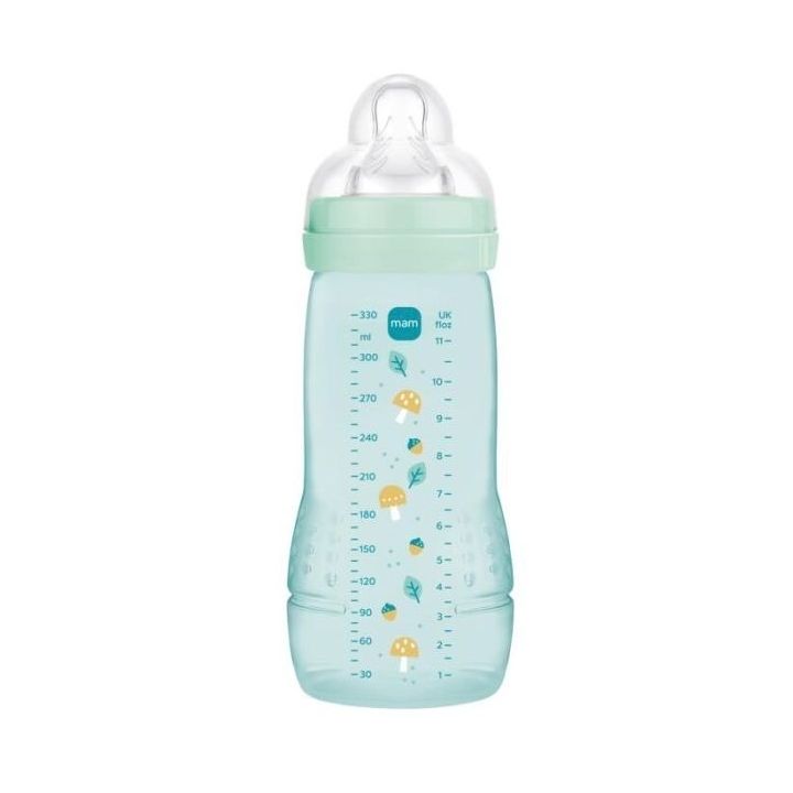 Biberon Easy Active 2&egrave;me &acirc;ge 6 mois+ Mam - 1 biberon de 330ml