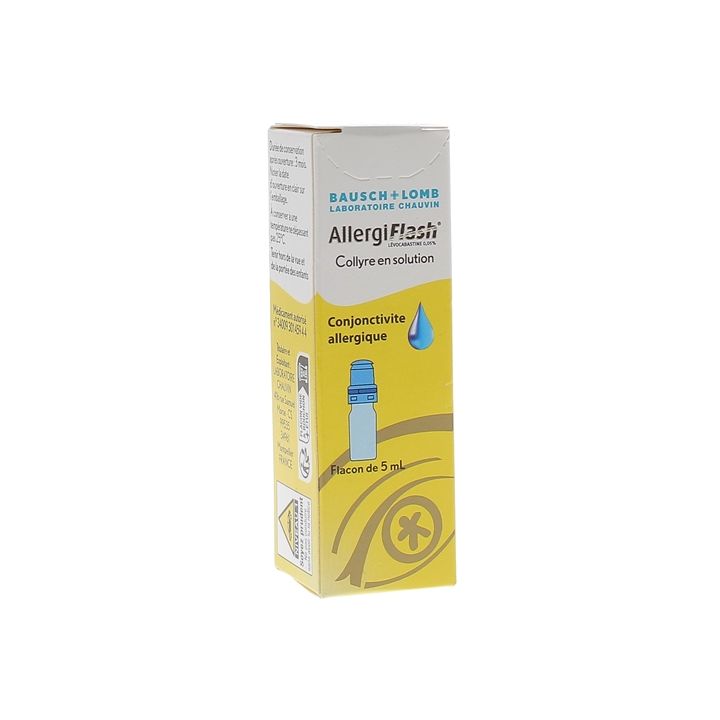 Allergiflash 0,05 % collyre - flacon de 5ml