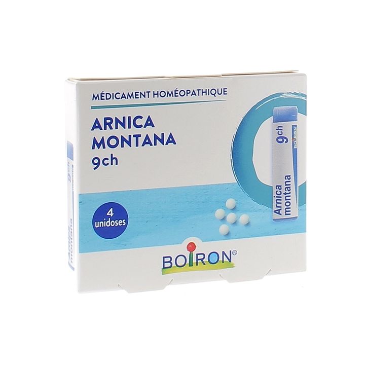 ARNICA MONTANA 9CH globules Boiron - bo&icirc;te de 4 unidoses de 1g