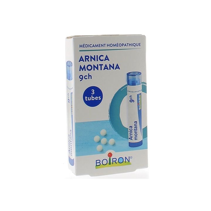 ARNICA MONTANA 9CH granules Boiron - 3 tubes de 4 g