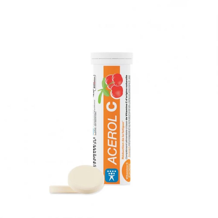 Ac&eacute;rol C Nutergia - tube de 15 comprim&eacute;s
