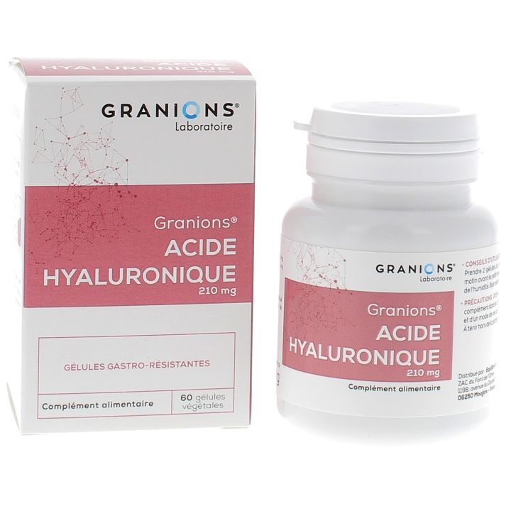 Acide hyaluronique Granions - bo&icirc;te de 60 g&eacute;lules