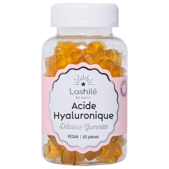 Acide hyaluronique Lashil&eacute; Beauty - pot de 60 gummies