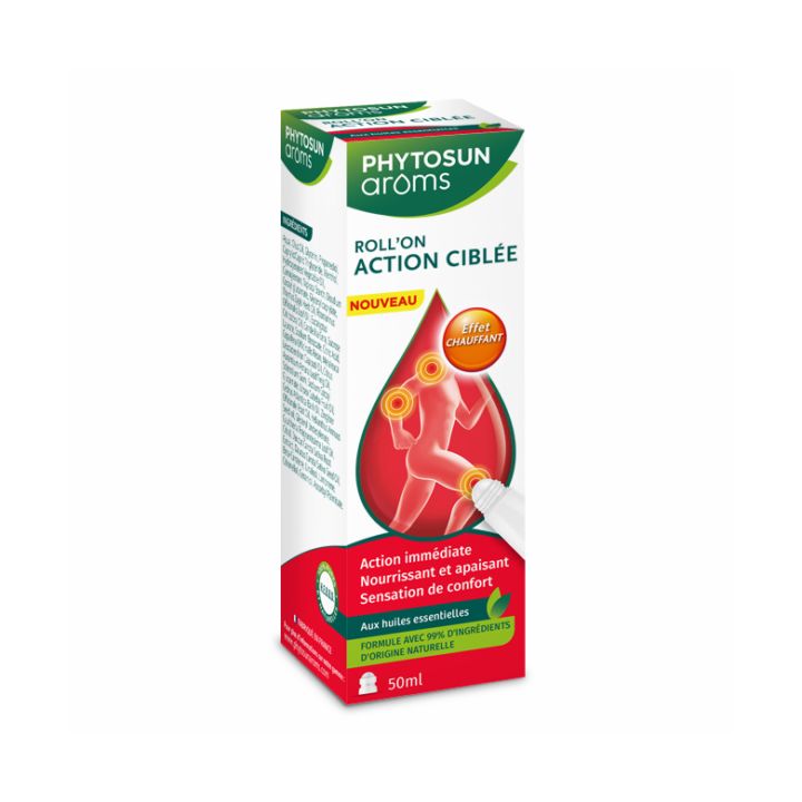 Action cibl&eacute;e Phytosun ar&ocirc;ms - roll-on de 50ml