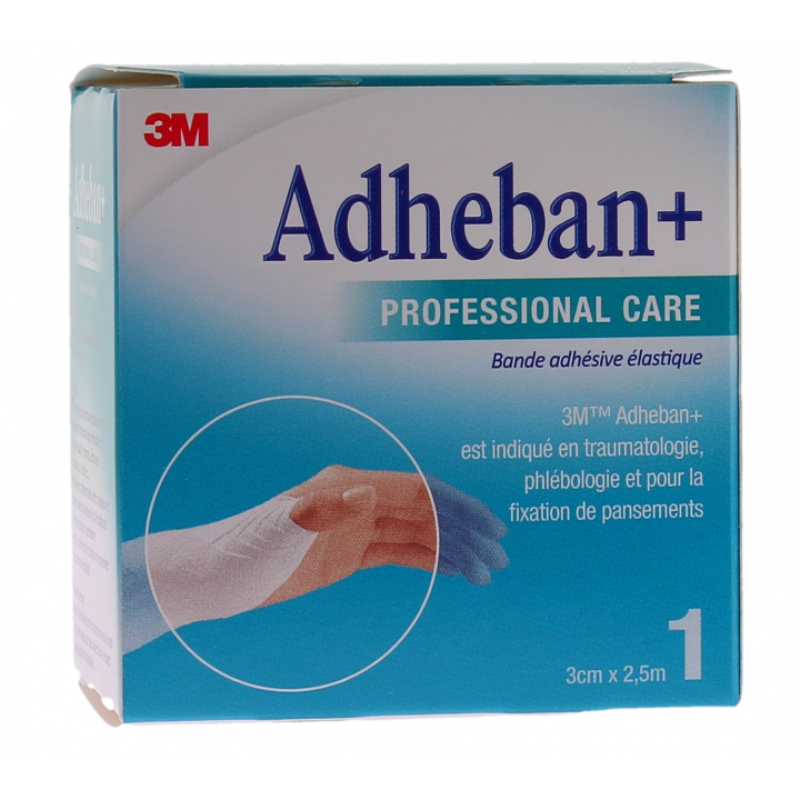 Adheban+ Bande de contention adh&eacute;sive 3M - une bande