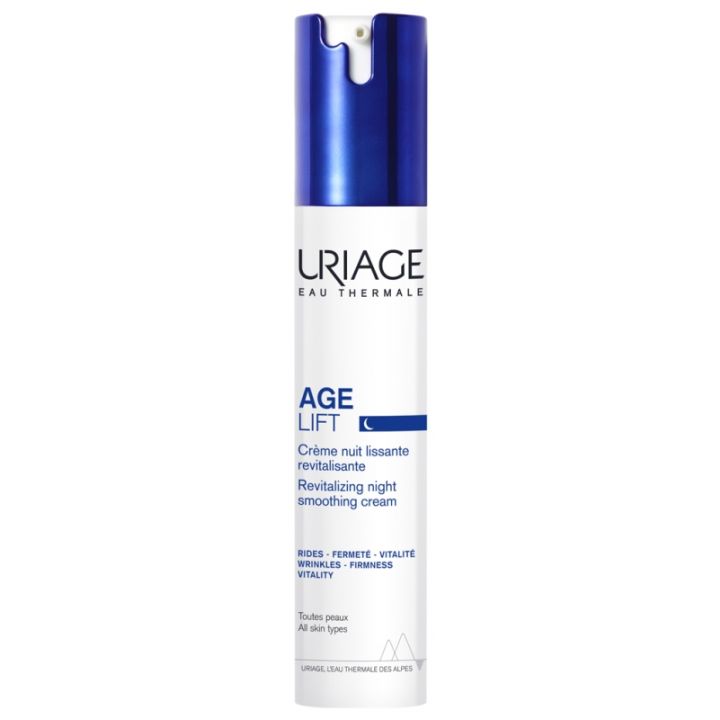 Age Lift Cr&egrave;me nuit lissante revitalisante Uriage - flacon de 40 ml