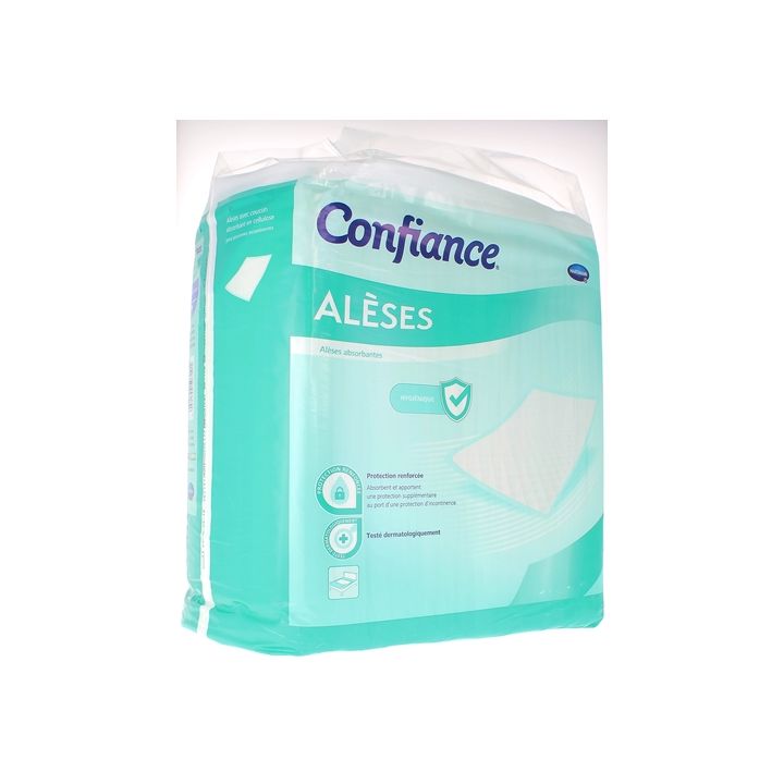 Al&egrave;ses absorbantes niveau 8 Confiance - 30 al&egrave;ses de 60x90cm