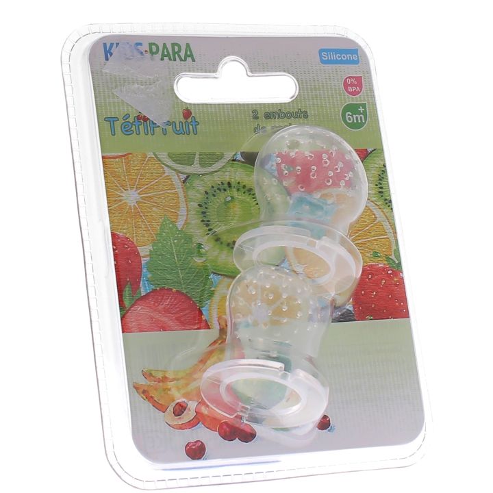 T&eacute;tiFruit T&eacute;tines de rechange - lot de 2 embouts