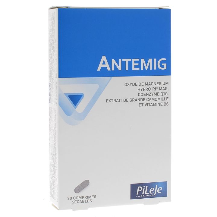 Antemig Pileje - bo&icirc;te de 20 comprim&eacute;s s&eacute;cables