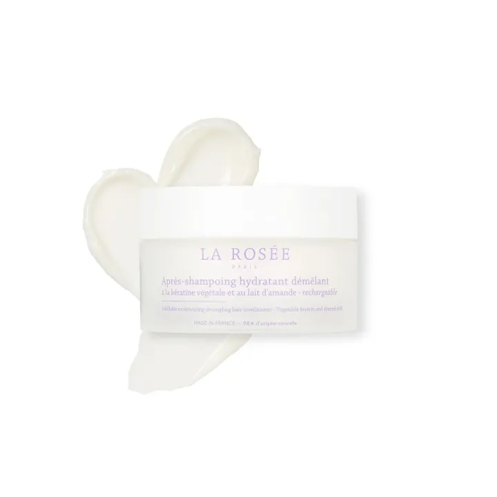 Apr&egrave;s-shampoing hydratant d&eacute;m&ecirc;lant La Ros&eacute;e - pot de 200g