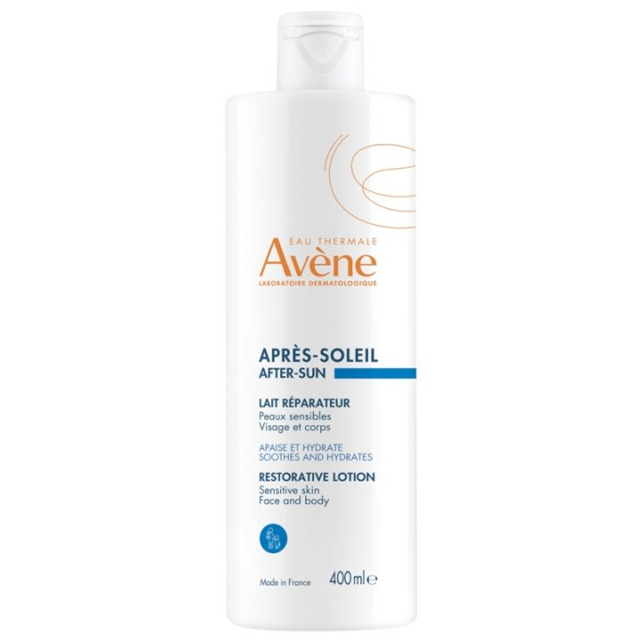 Apr&egrave;s-soleil Lait r&eacute;parateur Av&egrave;ne - flacon-pompe de 400 ml