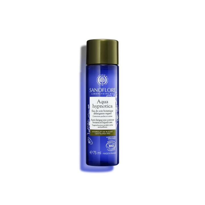 Aqua hypnotica essence botanique d&eacute;fatigante yeux & cils Sanoflore - flacon de 75 ml