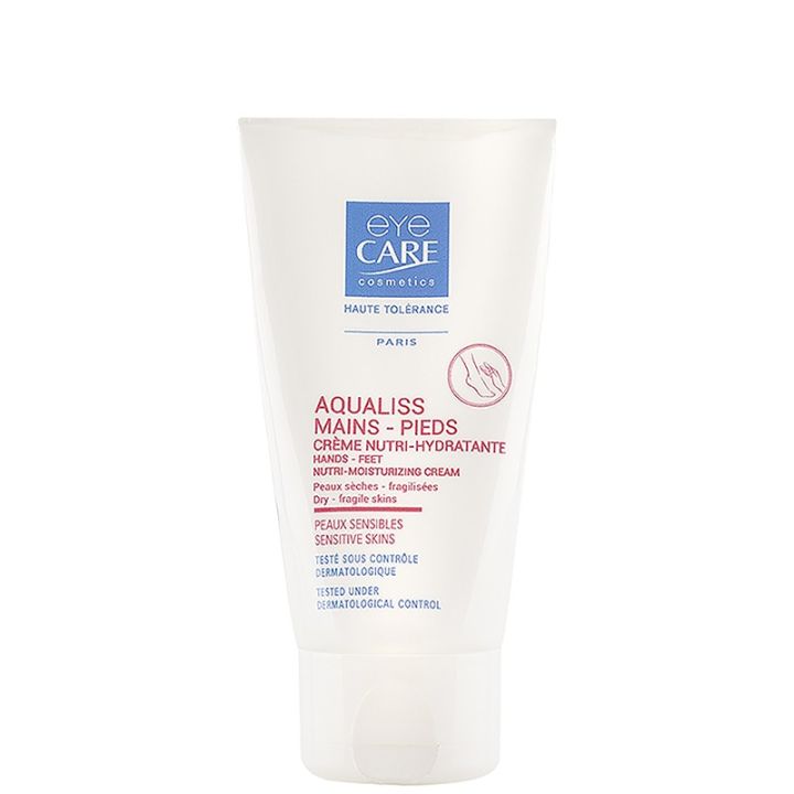 Aqualiss Cr&egrave;me nutri-hydratante mains et pieds Eye Care - tube de 50 ml