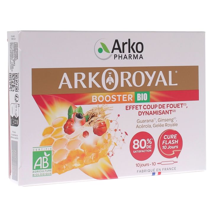 ArkoRoyal Booster bio Arkopharma - bo&icirc;te de 10 ampoules