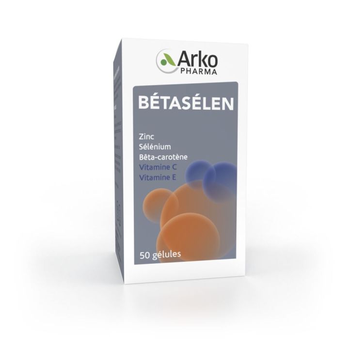 Betaselen&nbsp;g&eacute;lule Arkopharma - bo&icirc;te de 50 g&eacute;lules
