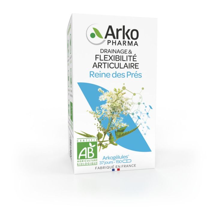 Arkog&eacute;lules Reine des pr&eacute;s bio Arkopharma - boite de 150 g&eacute;lules