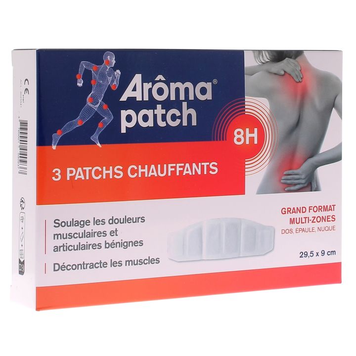 Ar&ocirc;ma patch grand format multi-zones Mayoly Spindler - 3 patchs chauffants de 29,5 x 9 cm