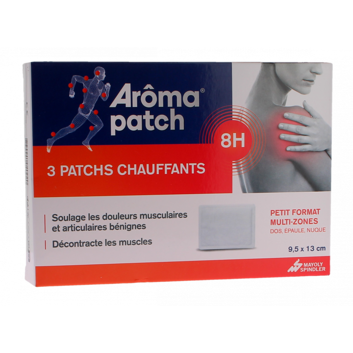 Ar&ocirc;ma patch petit format multi-zones Mayoly Spindler - 3 patchs chauffants de 9,5 x 13 cm