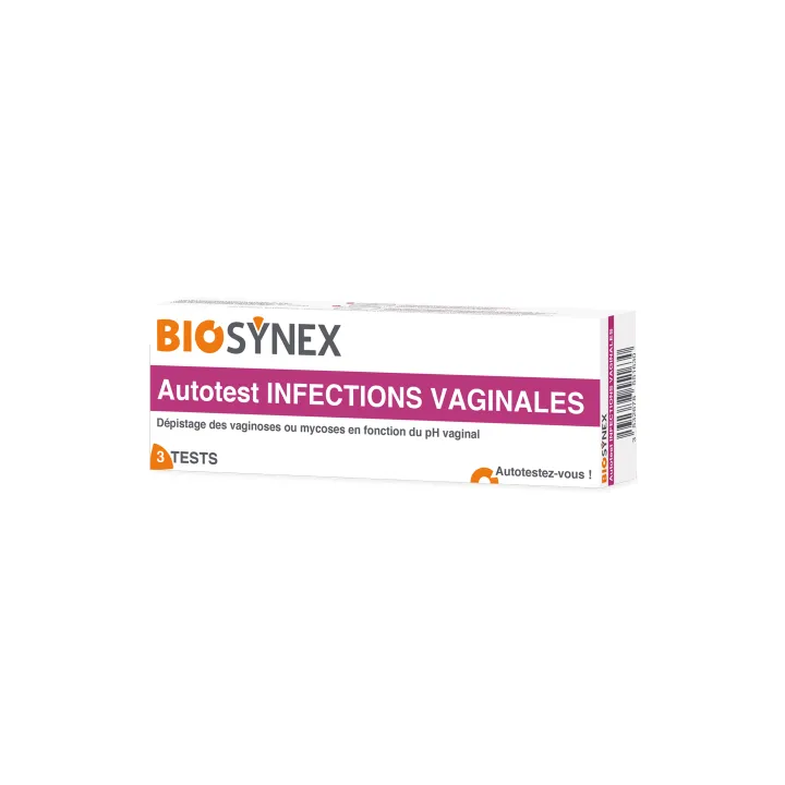 Autotest infections vaginales Biosynex - bo&icirc;te de 3 tests